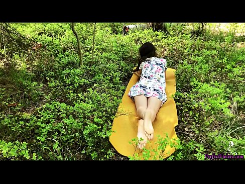 ❤️ टिंडर पर अजनबी मेरी बिल्ली को masturbates और जंगल में जुनून से fucks ☑ सुपर सेक्स हम पर